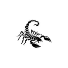 CMCT доблестный Скорпион изысканный ослепительный Хищник персонализированное украшение Водонепроницаемая Автомобильная наклейка винил 15,5 см * 12,6 см