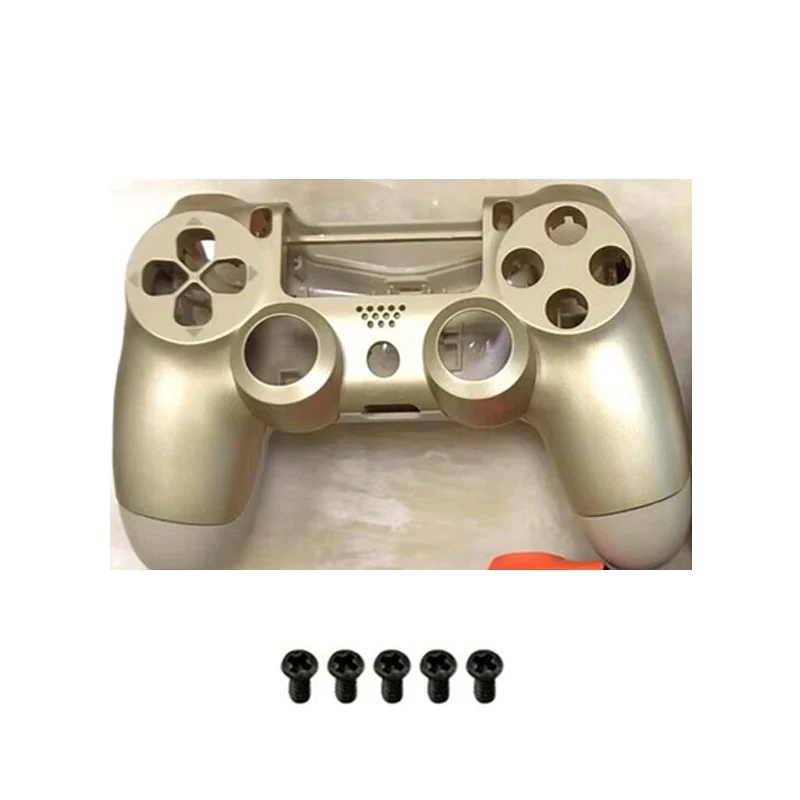 Golden PS4 PRO Корпус оболочка Лицевая панель чехол Замена для Playstation 4 Dualshock 4 Pro 4,0 V2 Gen 2th контроллер JDM 040 JDS 030 - Цвет: Golden