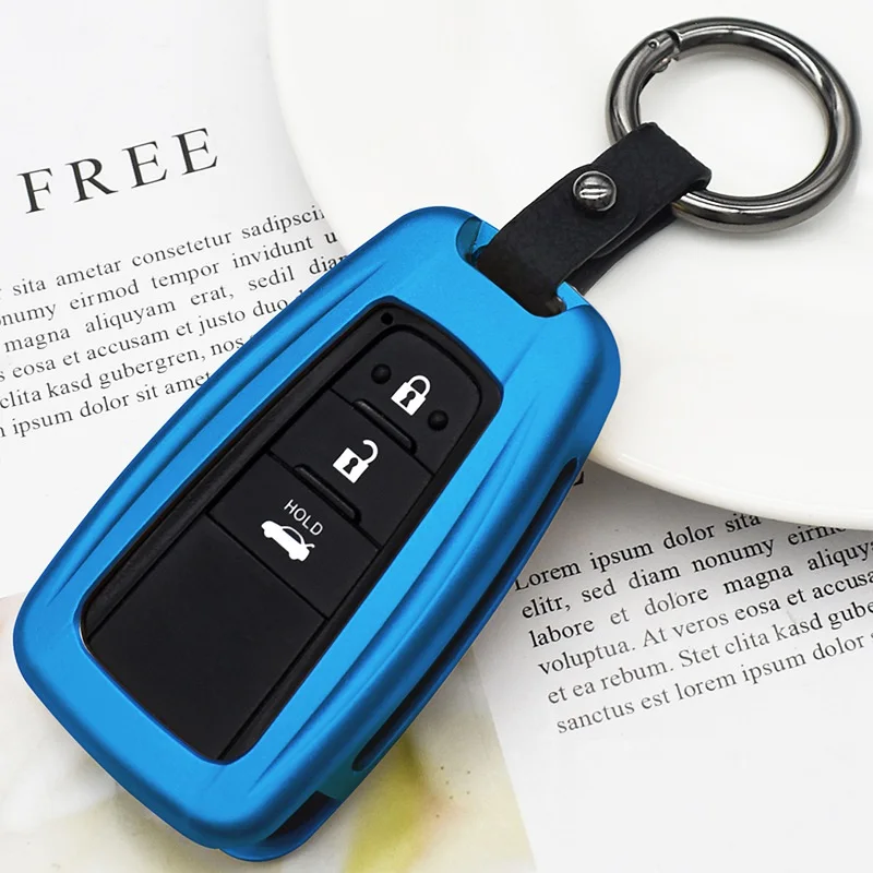 Auminium брелок для автомобильных ключей чехол ключ в виде ракушки Toyota CHR C-HR Prado Camry 2018