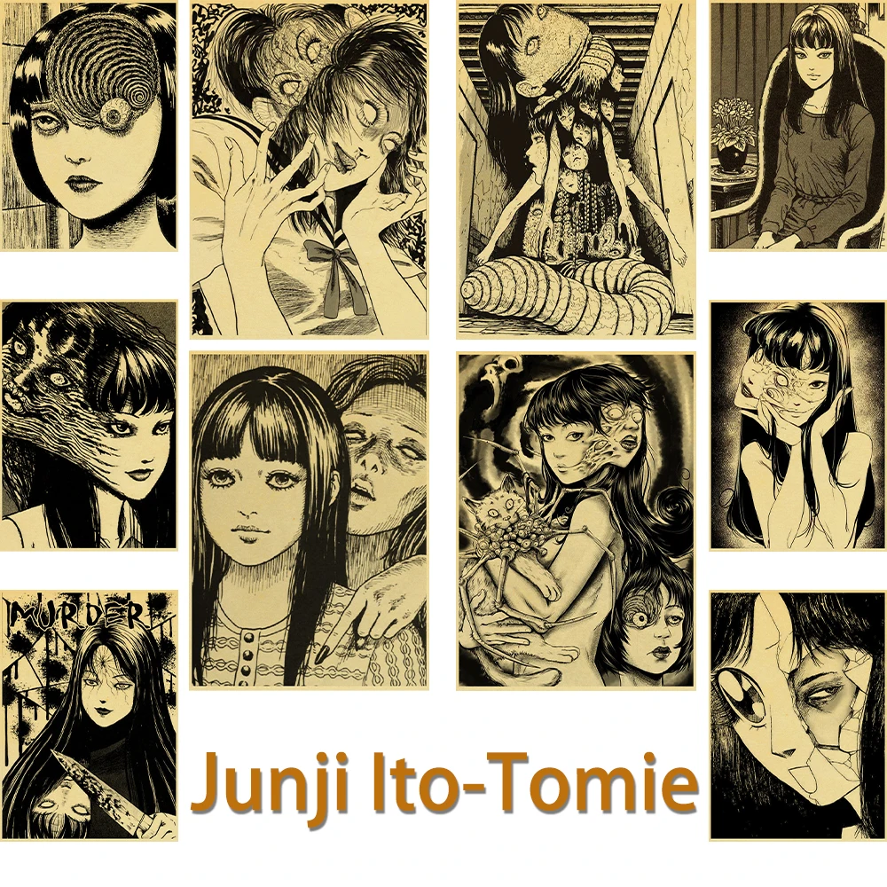 

Poster Anime Ito Junji Ito Fumi Painting Home Decoration Painting Poster HD Prints Wall Art Modular Living Room