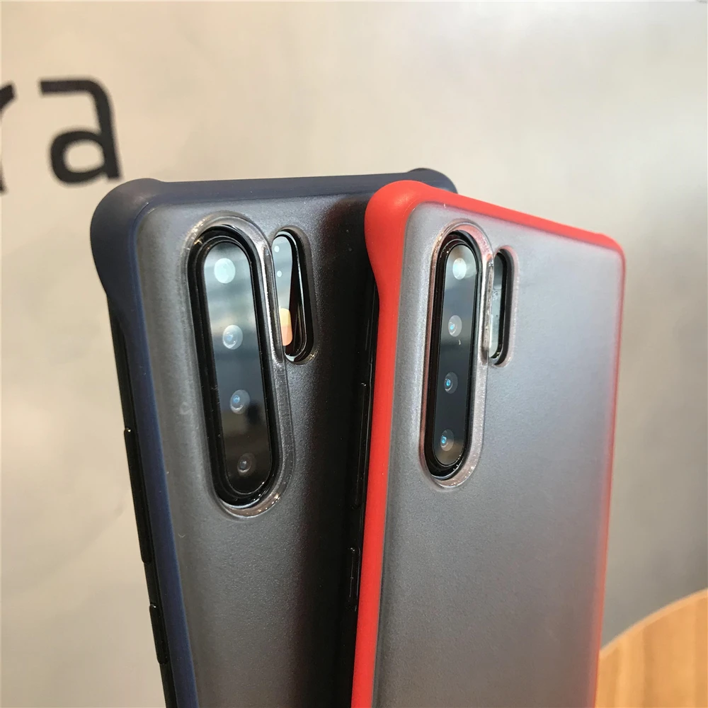 Противоударный безрамный бампер PC + TPU чехол для samsung Galaxy Note 10 Plus 9 8 S10 A10 A20 A30 A50 A70 A90
