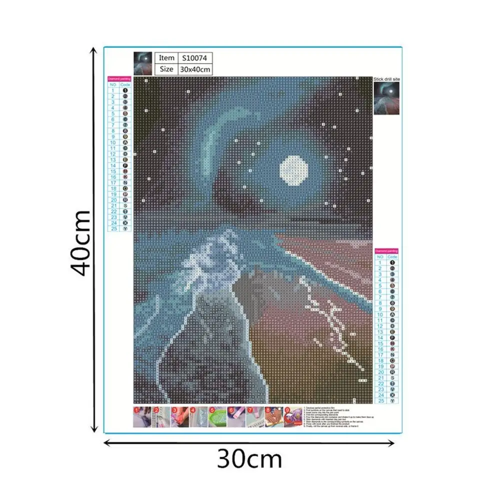 

5D Diamond Painting for Adults Full Drill Round Diamond Art Kits Diamond Embroidery Crystals Rhinestone for Home Wall Decor New