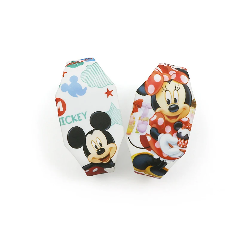 Цифровые часы Disney Mickey Mouse цифровые Marvel капитан Человек-паук принцесса мультфильм