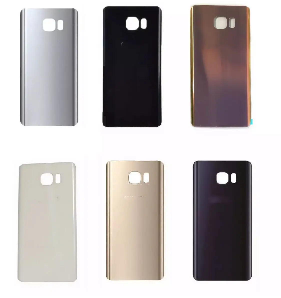Оригинальный чехол для samsung Galaxy Note5 Note 5 задняя крышка батареи стеклянный корпус