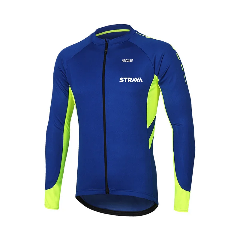 

MTB Cycling Jersey 2021 Breathable Anti-sweat Bicycle Motocross Cycling Jacket Mountain Bike Thin Cycling Routes Jersey For Men