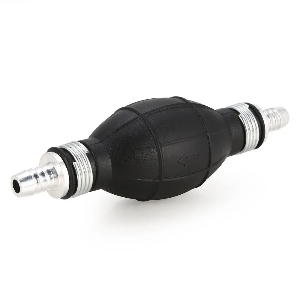 

10mm Diesel Fuel Pump Line Hand Water Liquid Primer Bulb Gas Petrol Auto Car Boat Motorcar Transfer Rubber Aluminum