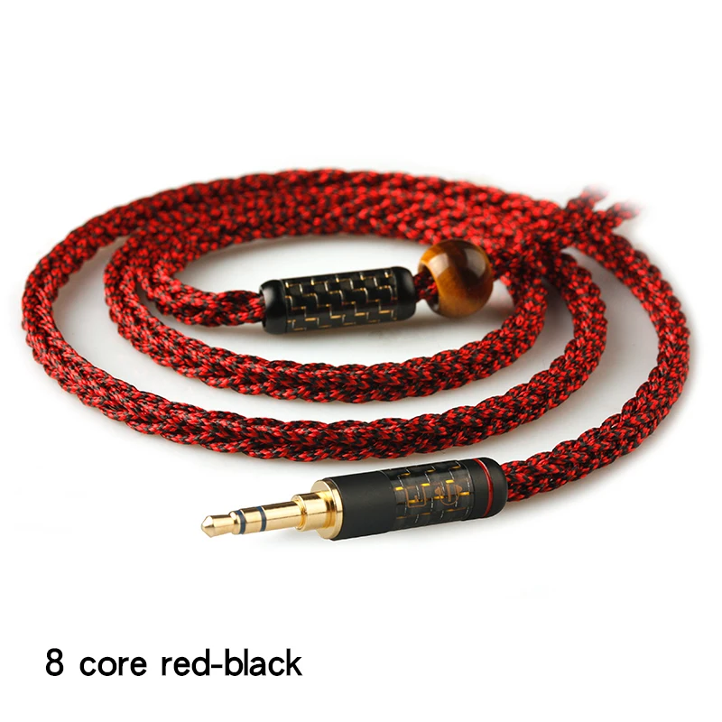 3.5mm Plug Xiaofan ST4 4 ядра посеребренные медные обновления кабель 2,5/3,5/4,4 мм балансный кабель с MMCX/2pin для sony ex1000 ie80s - Цвет: 3.5mm Plug