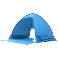 anti ultraviolet sunshade and fast advertising double outdoor folding camping automatic beach tent