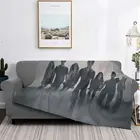 Покрывало с волком для подростков, элегантное покрывало для стола, для пикника, для геймеров, зимнее фланелевое одеяло с искусственным мехом, 220240