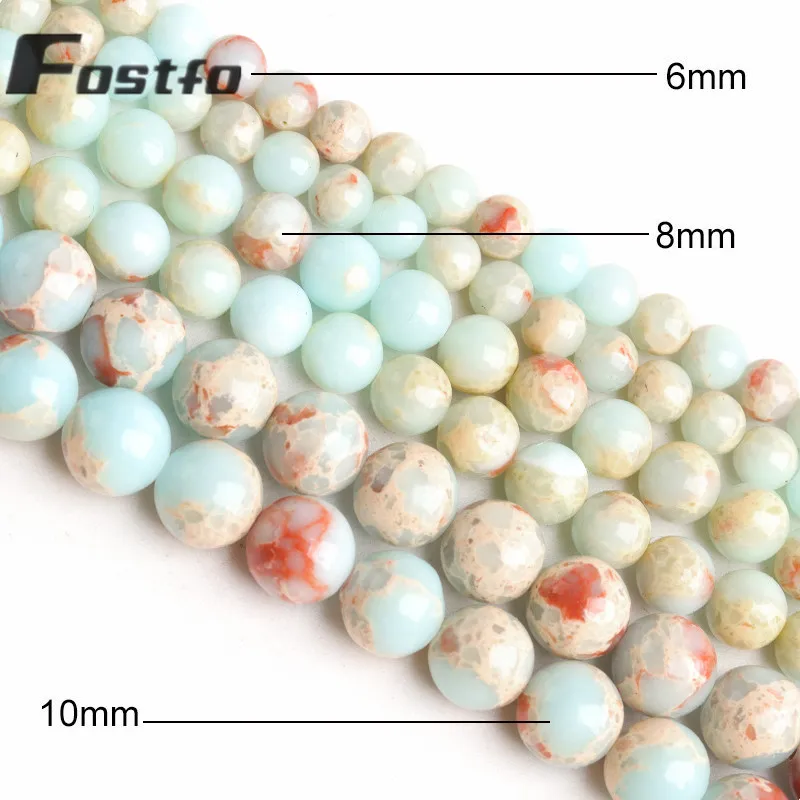 

Natural Stone Longevity Mountain Beads Elastic Bracelet For Jewelry Making 6/8/10mm Round Loose Spacer Beads DIY Bracelet