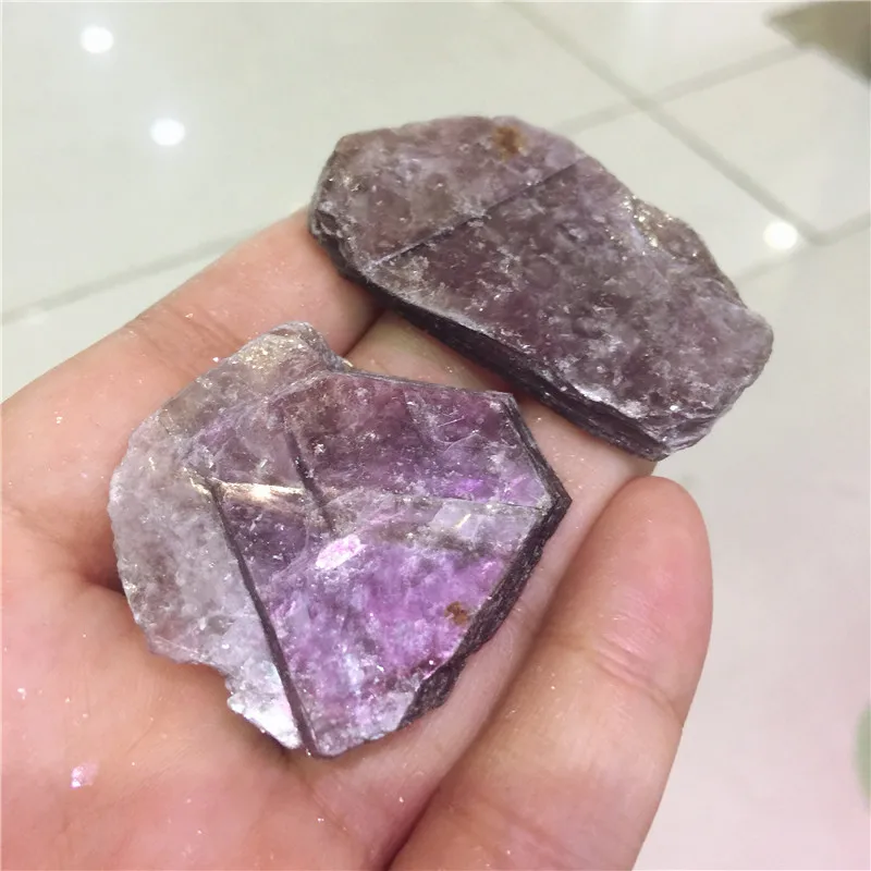 1pcs Natural multicolor Ziyun mother Purple crystal original stone specimens | Дом и сад