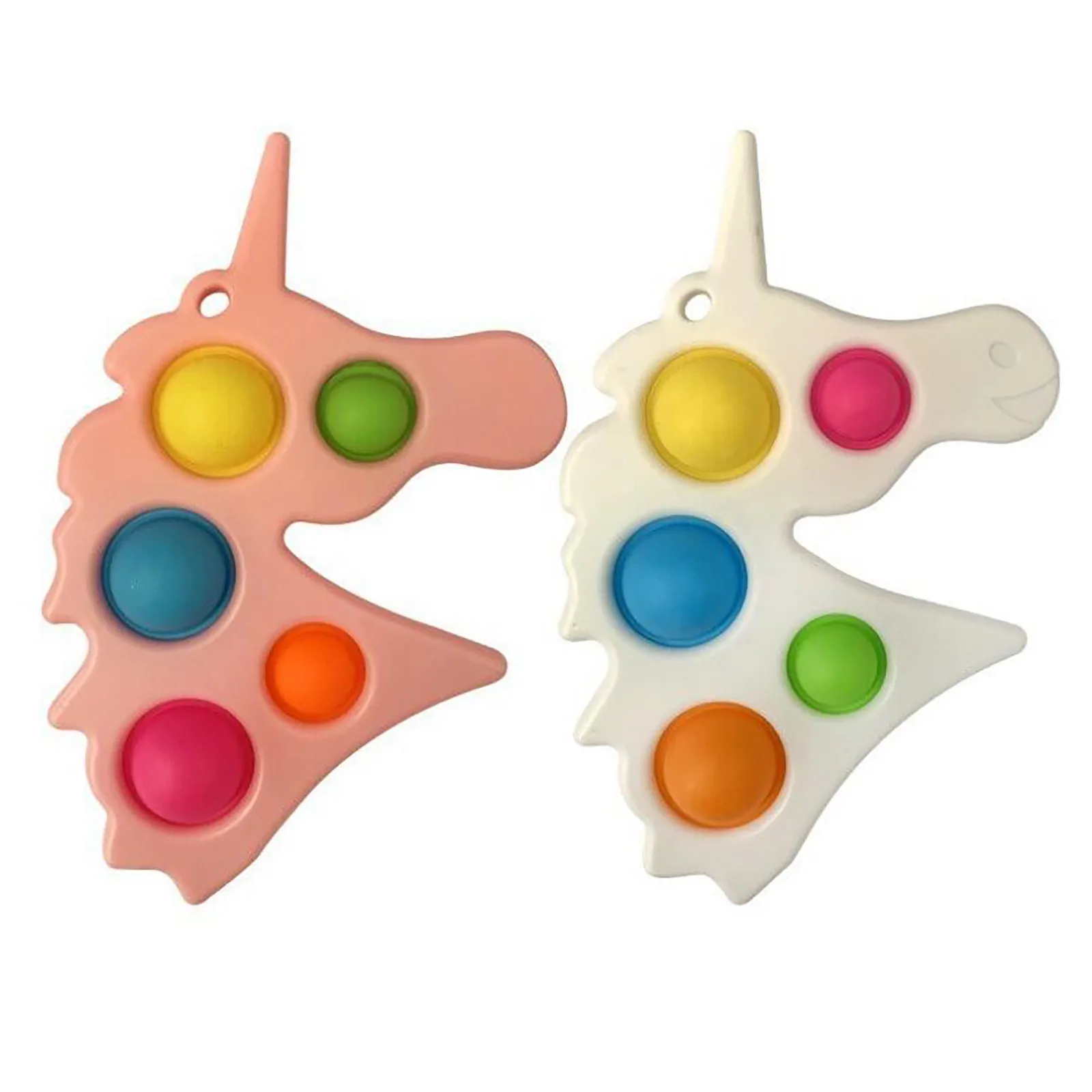 

Simple Dimple Fidget Toy Unicorn Push Pop It Bubble Sensory Rainbow Fidget Simple Dimple Spinner 12 Push Pop New