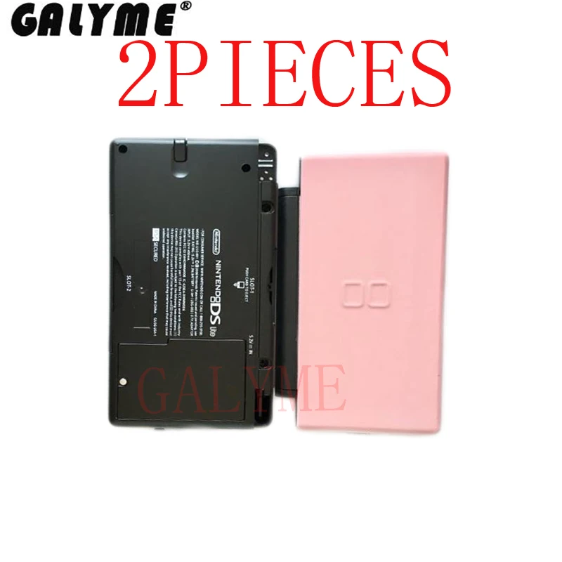 2 штуки розово черный полный Корпус оболочки подходит Для Nintendo DS Lite