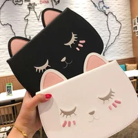 table case computer holder for new ipad 9 7 inch protective cover air2 embroidery cat ipda 6 cute 5 sleep mini4 mini 3 silicone