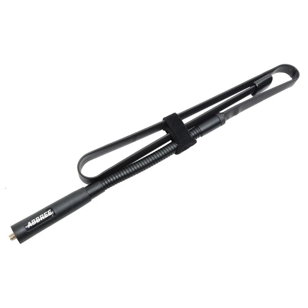 ABBREE AR-152G Gooseneck 88 см SMA-Female 144/430 МГц VHF UHF Двухдиапазонная тактическая антенна для Baofeng UV-5R UV-82 рация
