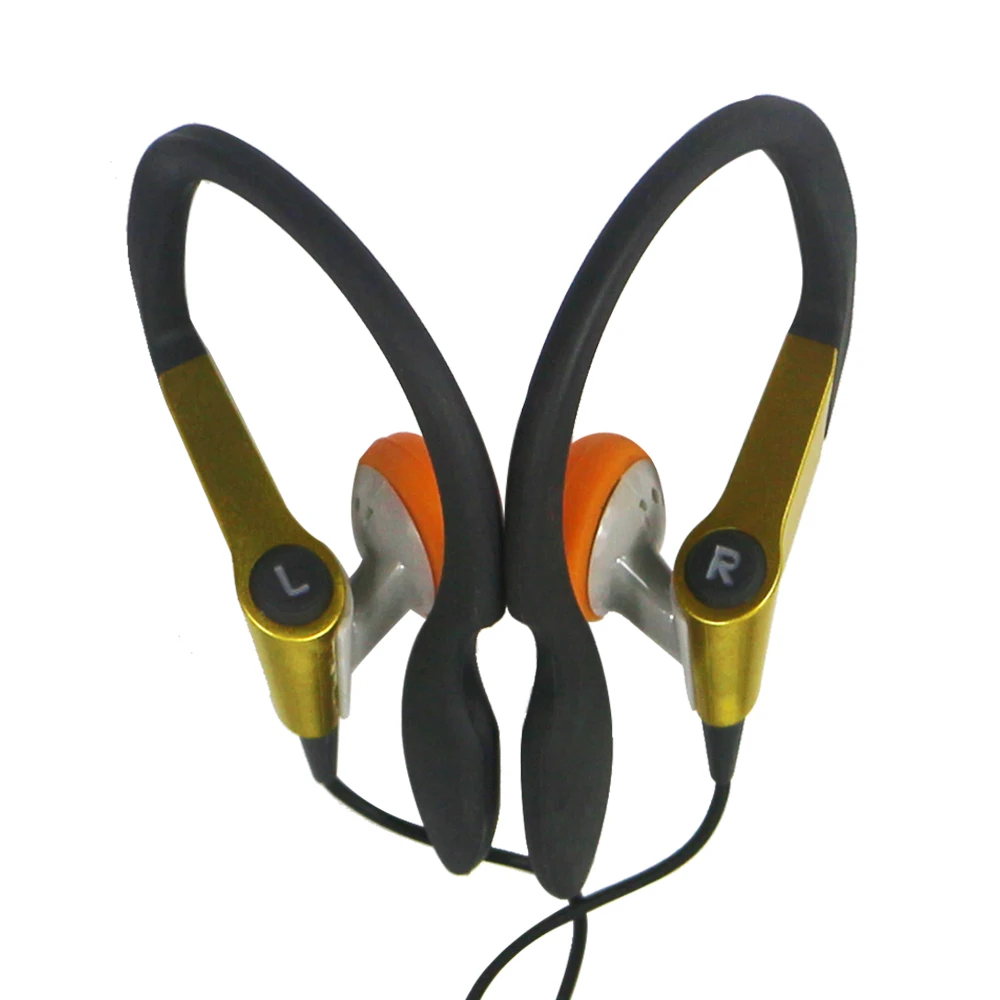 Высококачественные наушники с ушным крючком спортивные для улицы проводная