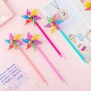 40 шт. креативная шариковая ручка с мельницей, синяя Студенческая Канцелярия, новинка, ручки для письма