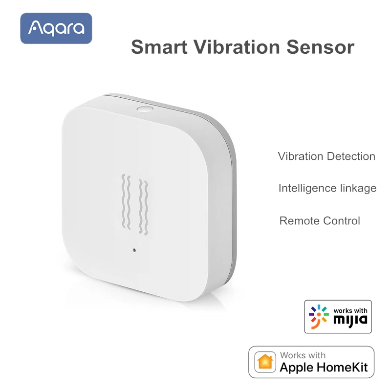 Умный вибродатчик Aqara Zigbee датчик обнаружения движения с приложением Mi