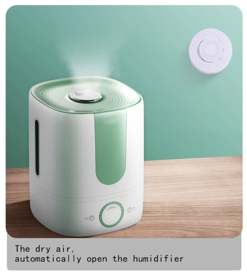 Tuya Smart углекислого газа Сенсор CO2 HCHO VOC формальдегид приложение Life воздуха монитор