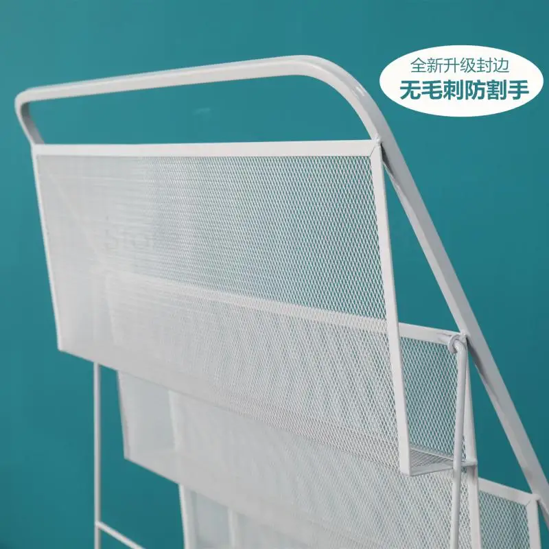 Скандинавская железная полка для магазинов простой стеллаж журналов