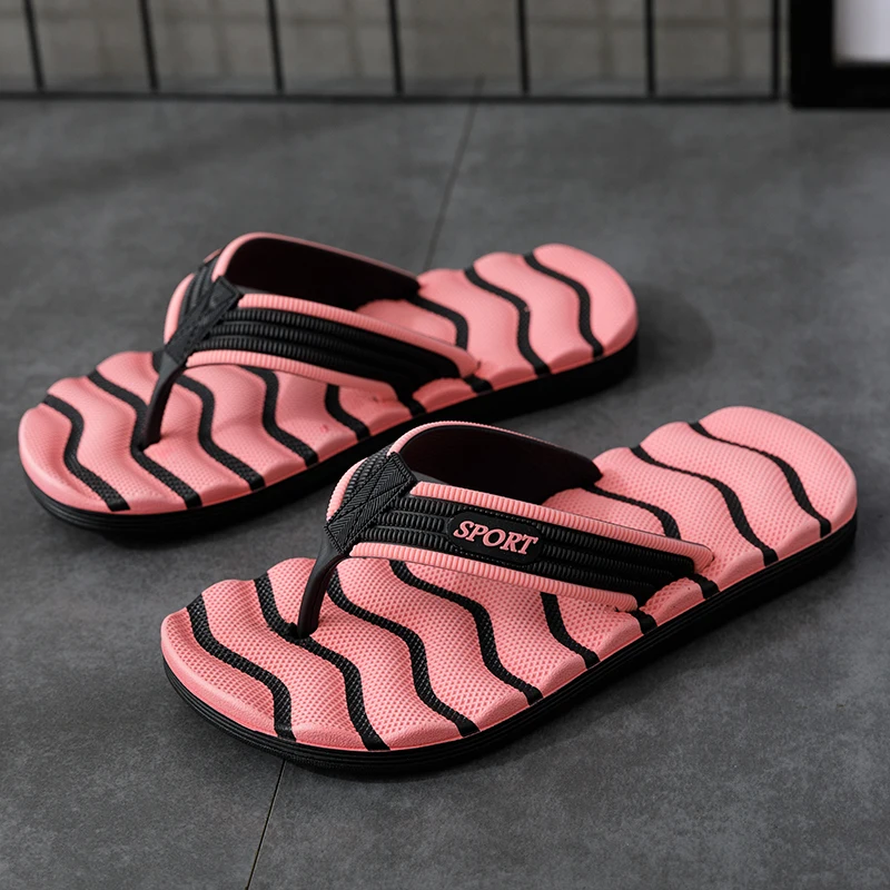 

Beach Flip Flops Summer Mens Massage Slippers Big Size Tong Chancletas Hombre Breathable Soft Shoes New Fashion 2021