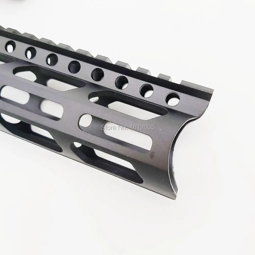 MLOK handguard Free Float Super Slim ar 15 Handguard Quad Rail W/Nut Fit. 223 для M4 M16 AR15 7 10 12 15 дюймов