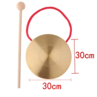 metal gong chinese traditional musical instrument toy cymbal rhythm percussion kids educational toys 30cm