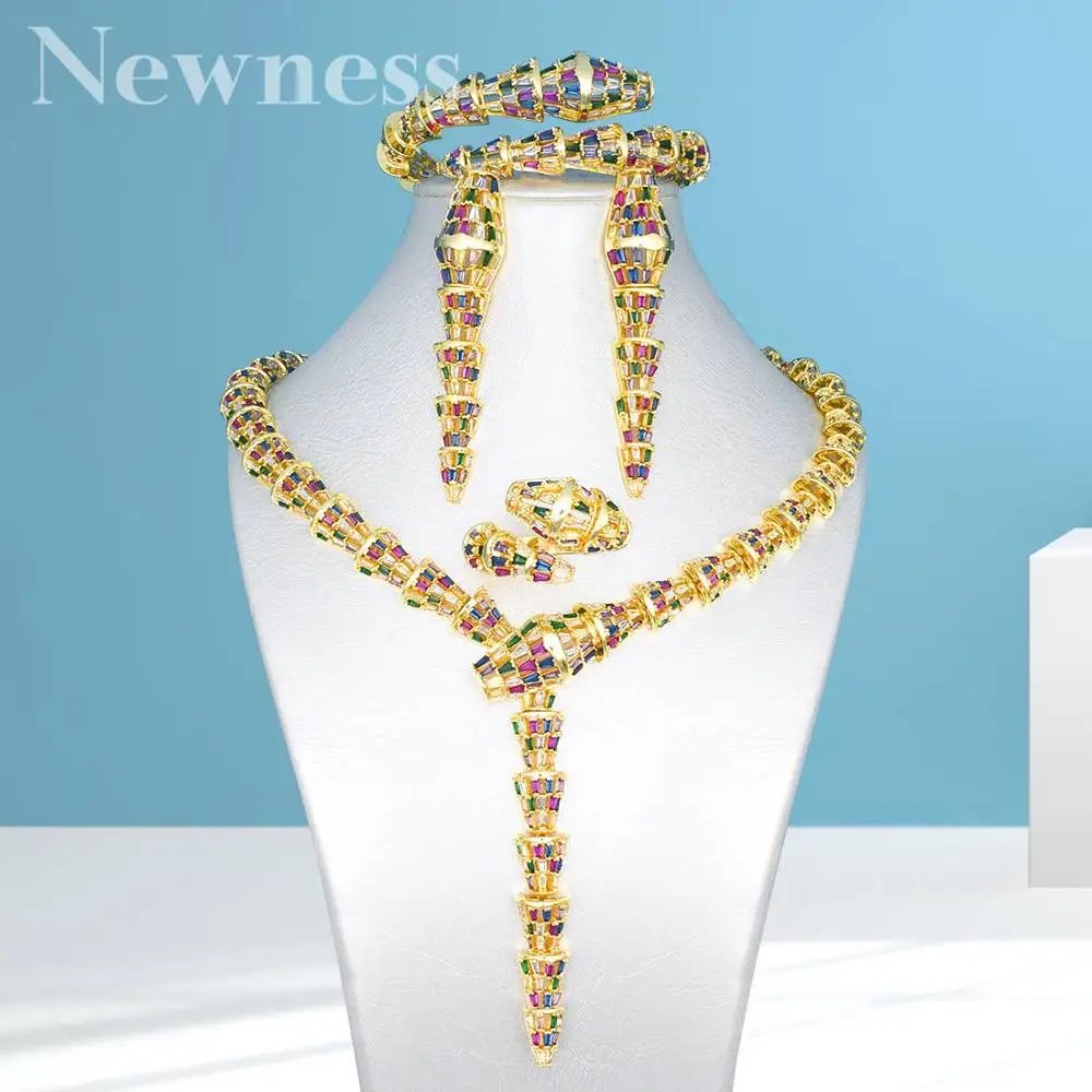 Набор украшений Newness для невесты набор из 4 предметов модный женщин аксессуары