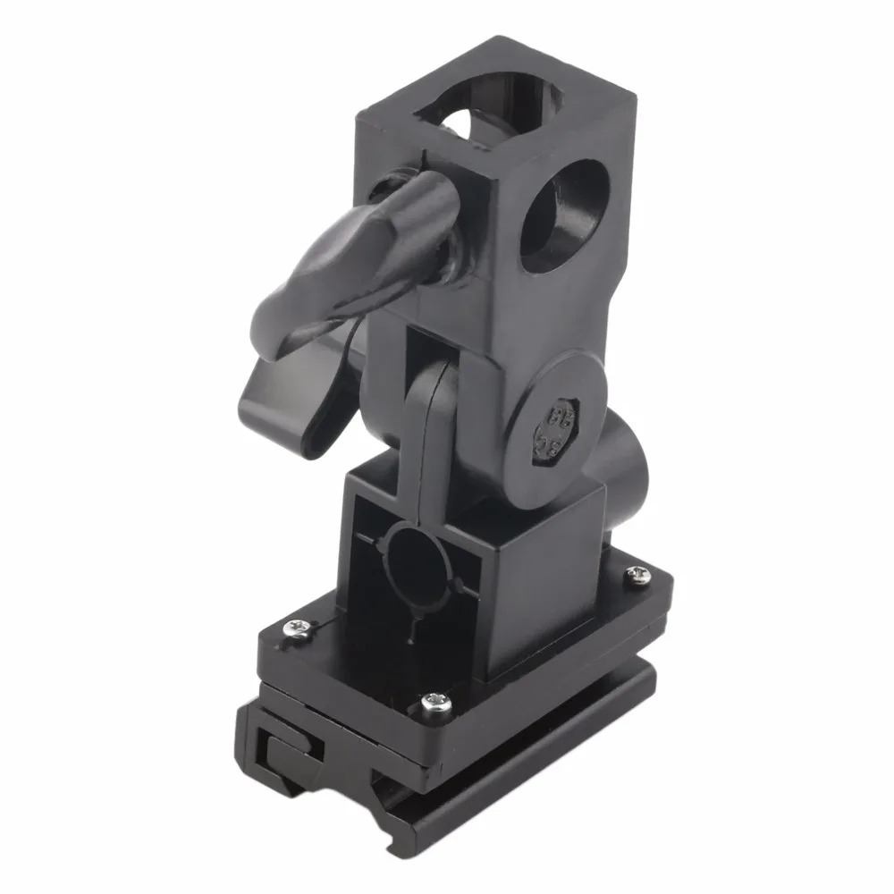 

Universal Type B Hot Shoe Flash Umbrella Holder Swivel Light Stand Bracket For Camera