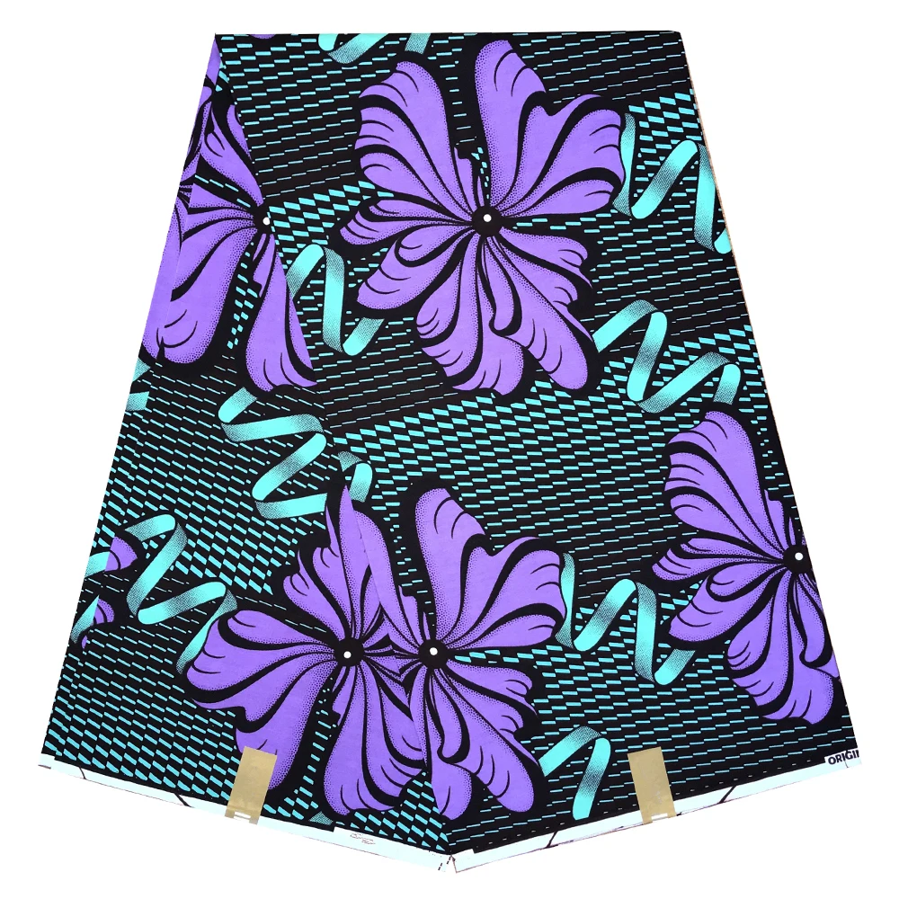 

100% cotton wax print fabrics high quality soft african wax Original wax 2020 latest wax prints 6yards african fabric