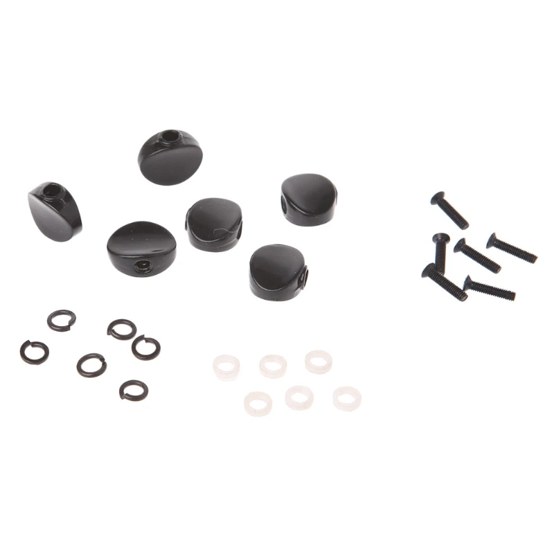 6Pcs Replacement Guitar Tuners Machine Head Metal Buttons Tuning Pegs Parts | Спорт и развлечения