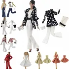 1 комплект, платье для куклы Барби с юбкой