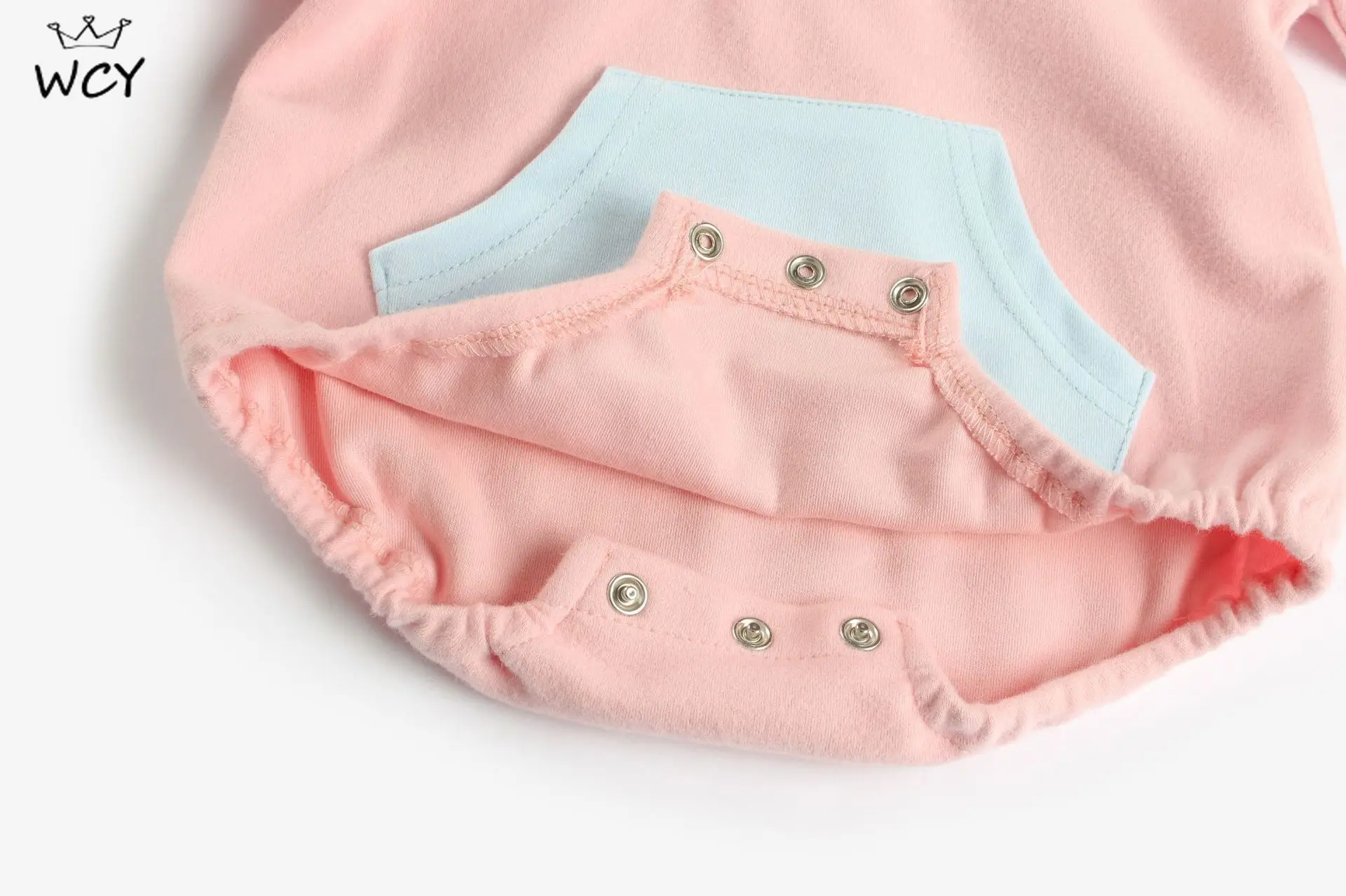 Fall New Baby Girl Clothes Cartoon Elephant modeling Roupa Infantil Korean Long sleeve Bodysuits + Leggings Hat Roupas De Bebe | Детская