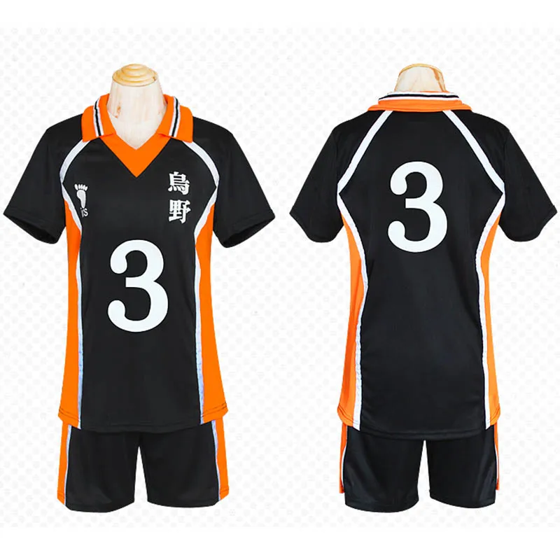 9 стиль аниме Haikyu! Haikyuu Cosplay Костюм Karasuno Koukou высокий школьный волейбол клуб Хината Shoyo спортивная рубашка Джерси
