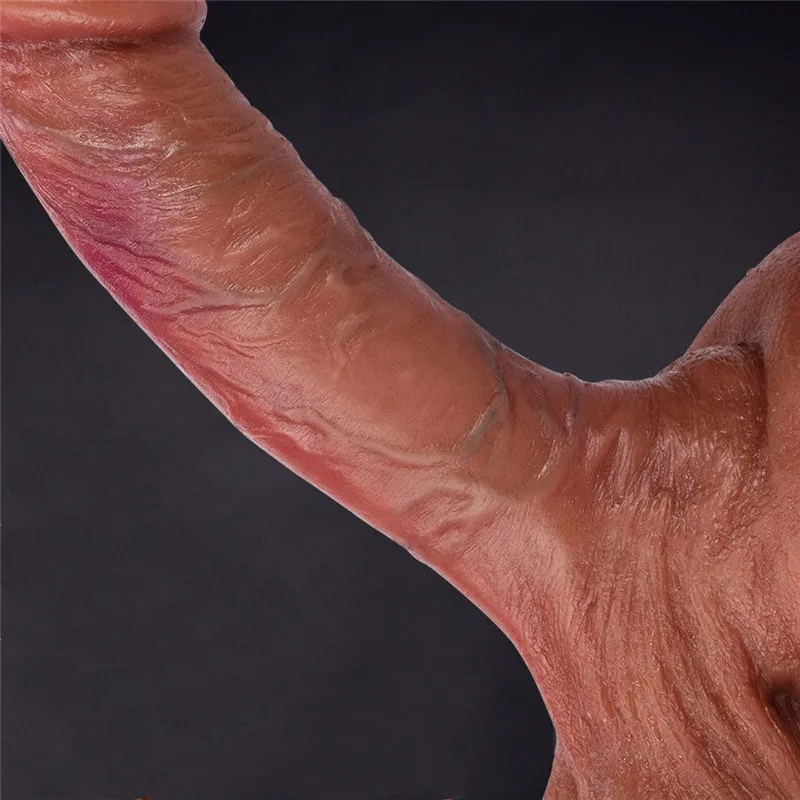 Sexy Huge Testis Penis Dildo Realistic For Women Big Dick Suction Cup G Spot Stimulate Females Masturbation Lesbian Sex Toys |
