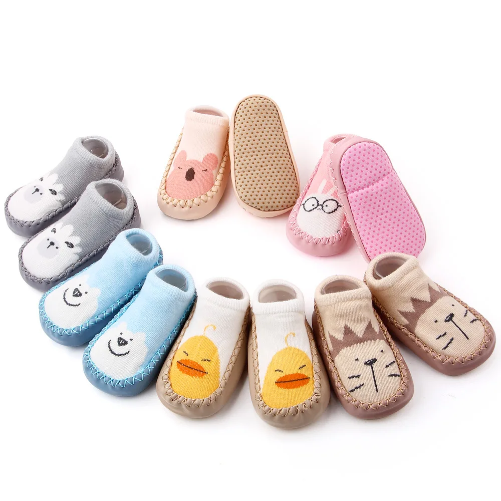

Носки для новорожденных, обувь для малышей, пинетки для малышей, Осень-зима, теплые носки для девочек, для малышей, повседневные, пушистые, мо...