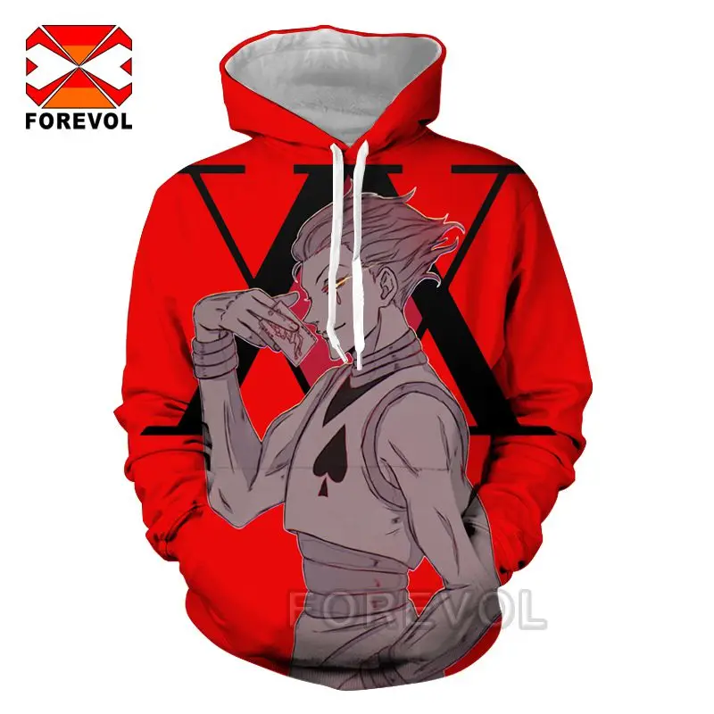 

hoodies cosplay anime hunter x Hisoka hunter 3d-print jacket punk hoodie sweatshirt/shirts/pant tops band men women streetwear