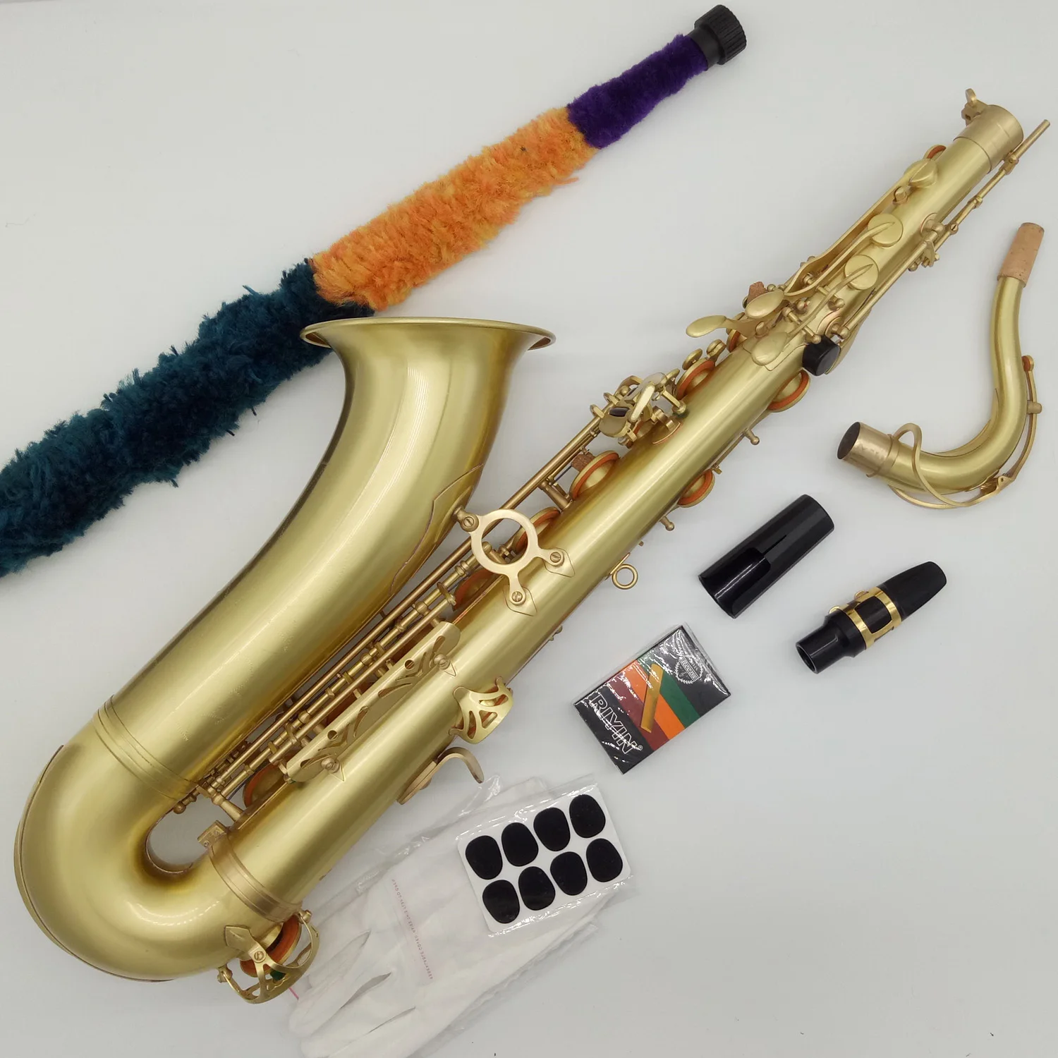 Тенор-саксофон бренда MFC артикул 54 имитация античной меди B-flat Tenor Sax R54 бронзовый