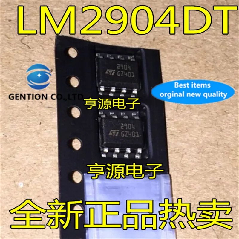 

20Pcs LM2904 LM2904DT Silkscreen 2904 SOP-8 in stock 100% new and original