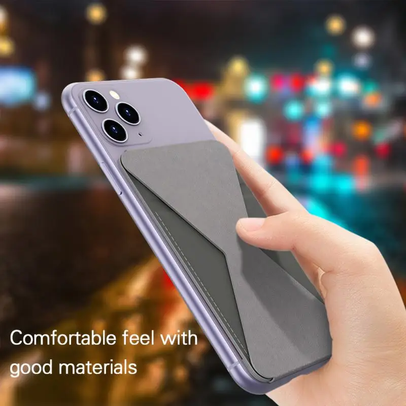 Липкий Невидимый держатель для мобильного телефона Подставка смартфона