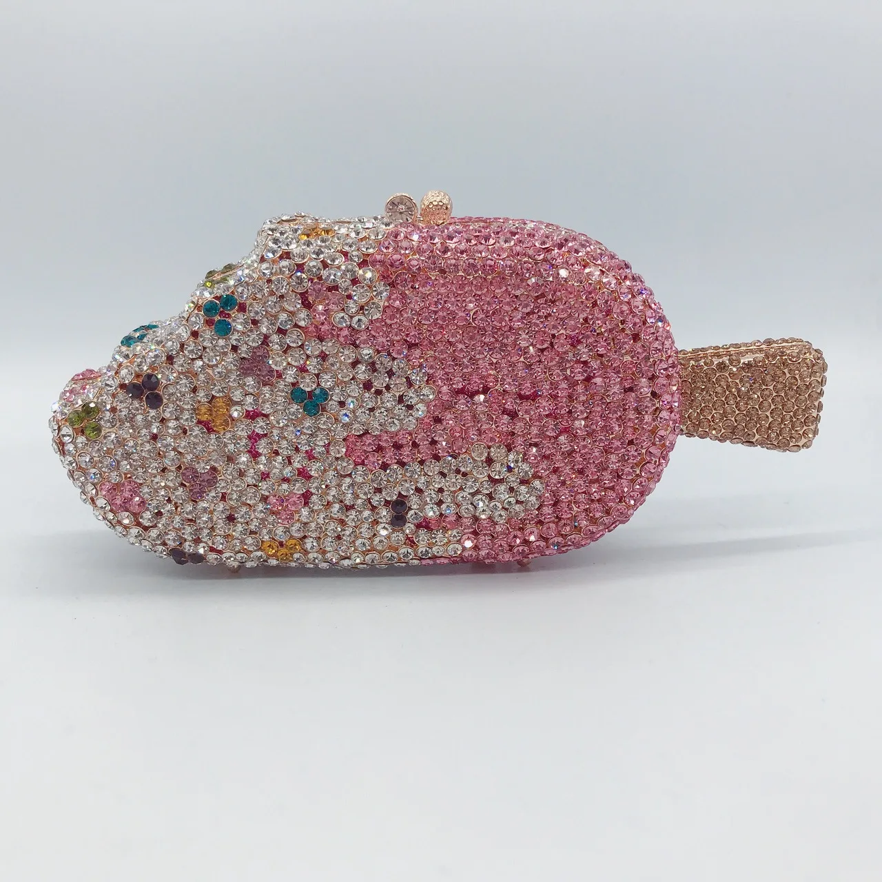 

Новинка, сумочки для мороженого, женские вечерние мини-сумки и клатчи с ароматом Фруктового мороженого и клубники, кошелек для свадебной ве...