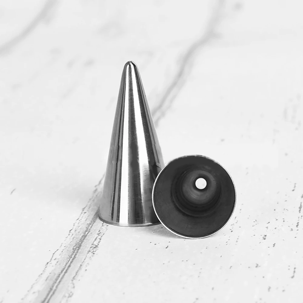 Round Cake Cream Decoration Tip Stainless Steel Piping Icing Nozzle Pastry Baking Tools Accessories | Дом и сад