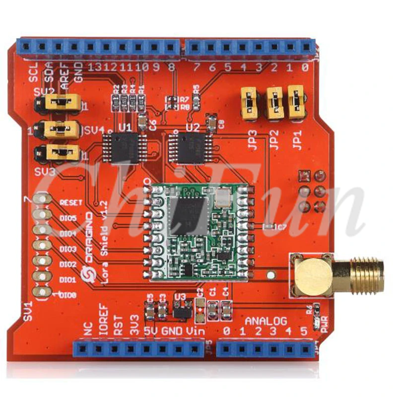Lora Shield v98 нагрузка с поддержкой RFM95W 868 м RFM98W 433 | Инструменты