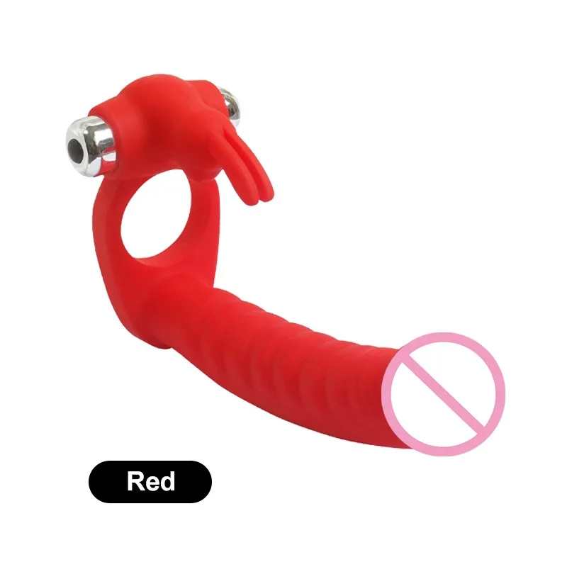 7 режимов силиконовый Двойное проникновение Анальная пробка массаж простаты