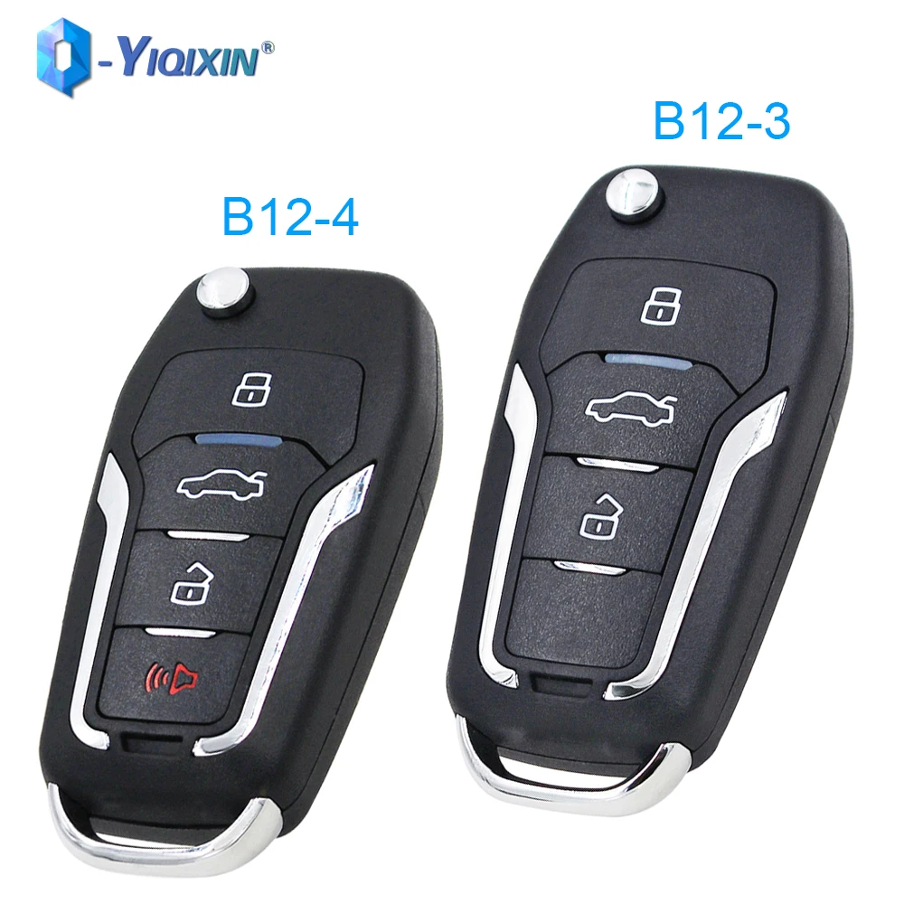 

YIQIXIN B Series Remote Car Key B12-3 B12-4 For Ford KD900 KD900+ URG200 KD-X2 KEYDIY Universal KD Smart Control Fob Programmer
