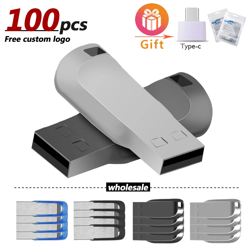 

100pcs/lot USB Stick 2.0 Key USB Flash Drive 128GB 64GB 32GB 16GB 8G 4G Pen Drives Pendrive USB Pen Disk Flashdrive Memory