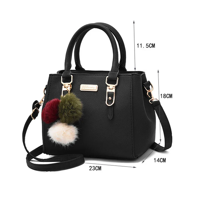 

Luxury Women Shoulder Bag Pu Leather Handbags Red Crossbody Bags for Lady Tassel Pink Totes with Zipper Woman High Quality