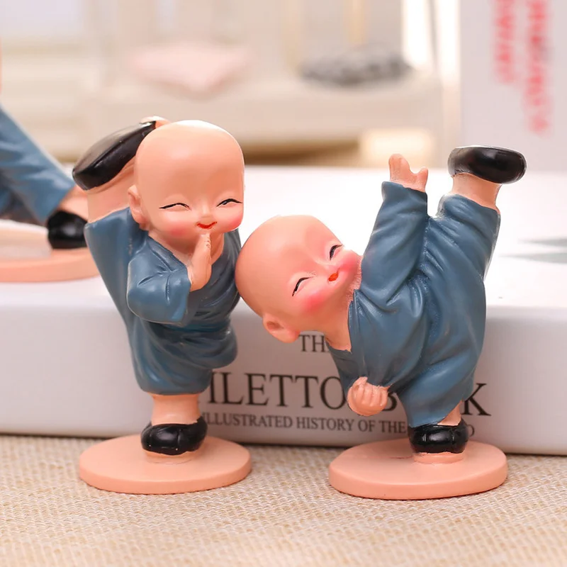 

4 шт., декоративные статуи Будды из смолы