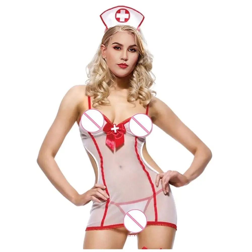 Женское нижнее белье прозрачная сексуальная униформа соблазнительное Милая