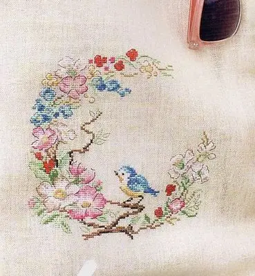 Набор для вышивки крестиком мм веер выдувается веером рукоделие крестом 14 карат